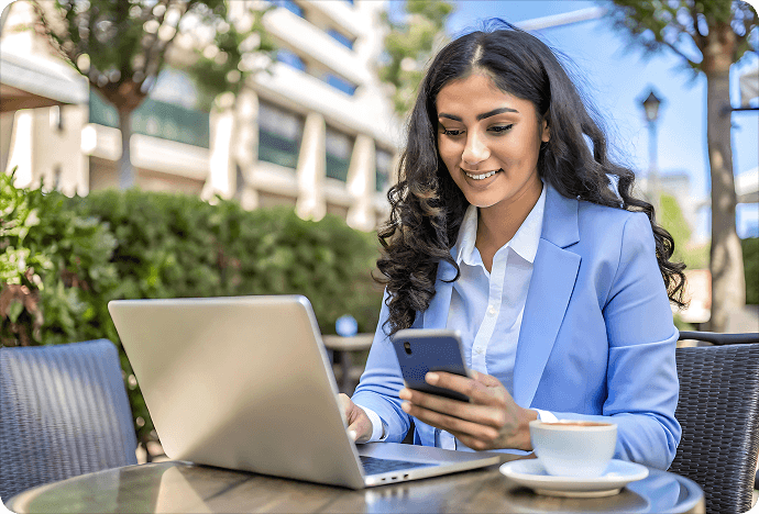 Access your business anytime, from anywhere